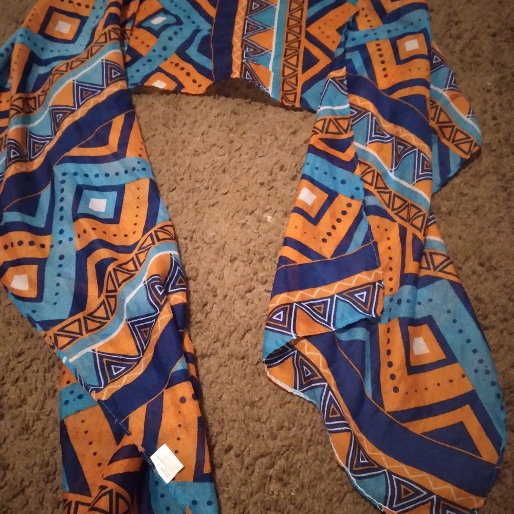 Aztec print scarf